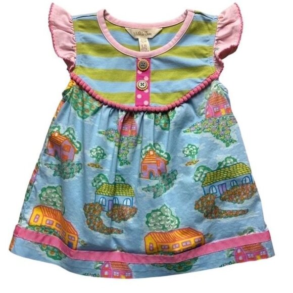 Matilda Jane In The Neighborhood Tunic Size 18-24 Months - Picture 1 of 7